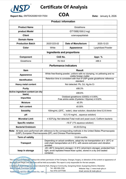 Glutathione 1500mg