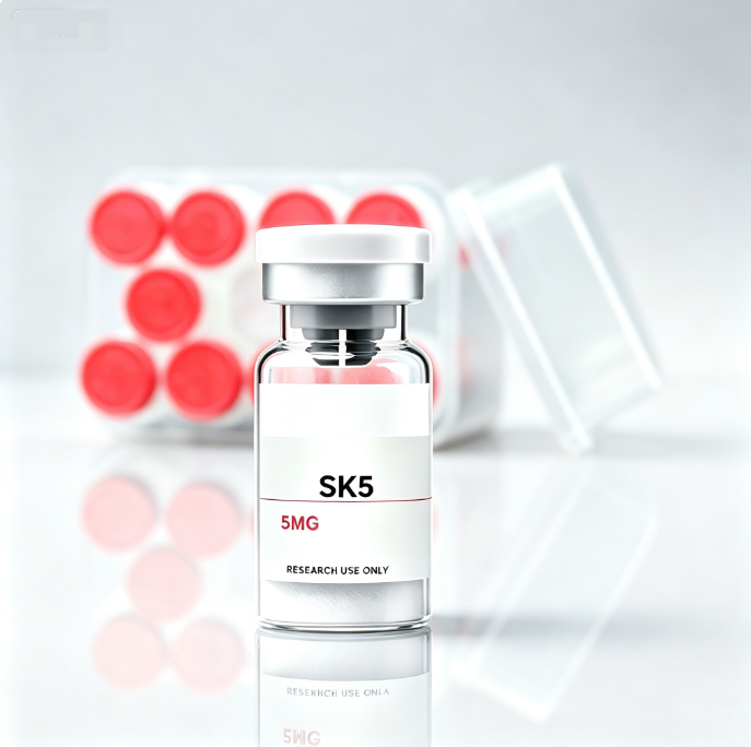 Selank 5mg research vial product image
