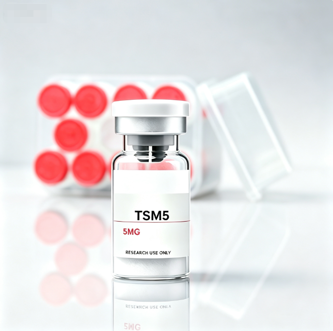 Tesamorelin 5mg research vial product image