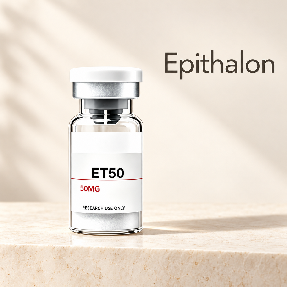 EPITHALON research product cover design