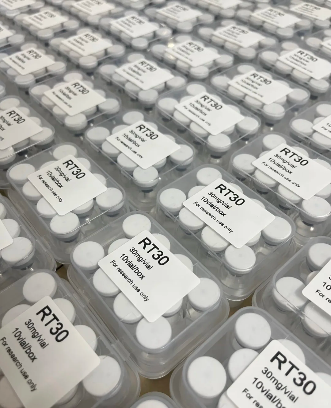 Retatrutide research vial box