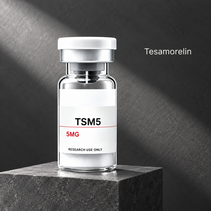 TESAMORELIN research product cover design