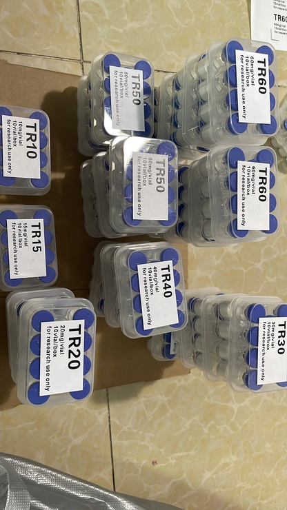 Tirzepatide research vial assortment