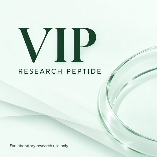 VIP research peptide catalog illustration